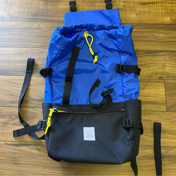 TOPO DESIGNS (USA) SUBARU Classic Rover Pack Hiking 18”x12” - Picture 3 of 5